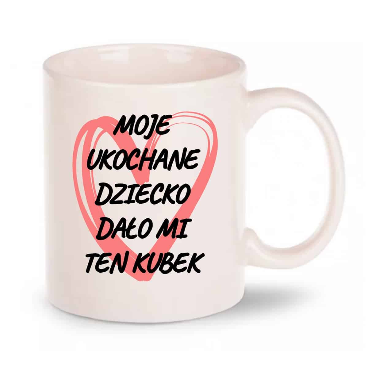Zestaw z kubkiem dla mamy - Moje ukochane dziecko dało mi ten kubek (różne warianty) - obrazek 2